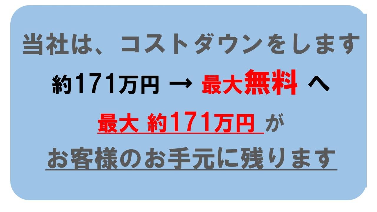 171万が最大無料に